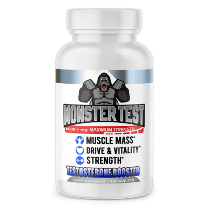 Monster Test Blanco Maximun Strength - 120 Tabletas